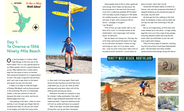 Emilie Walks Te Araroa: A 7 year old, a backpack and 3000 kilometres of mud, magic and adventure through New Zealand