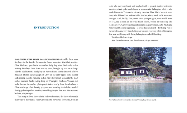 The Hollows Boys: A Story of Three Brothers and the Fiordland Deer Recovery Era