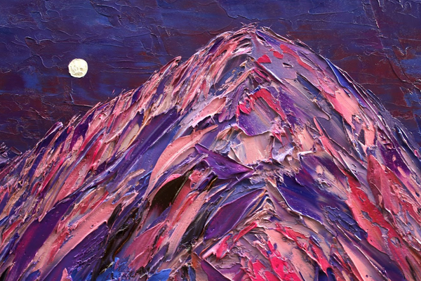 Mt Tasman and Moon (2025)