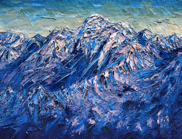 Blue Ridges of Mt Tasman (2025)