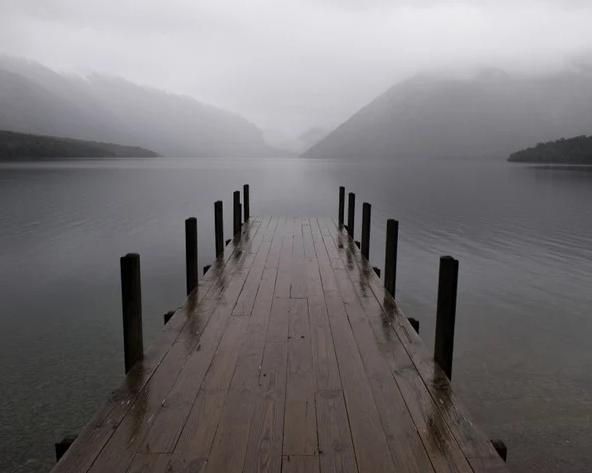 Jetty Lake Rotoiti Greeting Card
