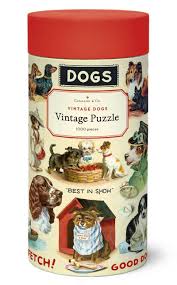 Vintage Dogs 1000 Pce - Vintage Puzzle