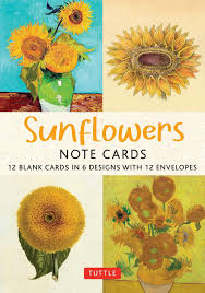 Sunflowers Note Cards box set