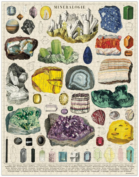 Mineralogy 1000 Pce Vintage Puzzle