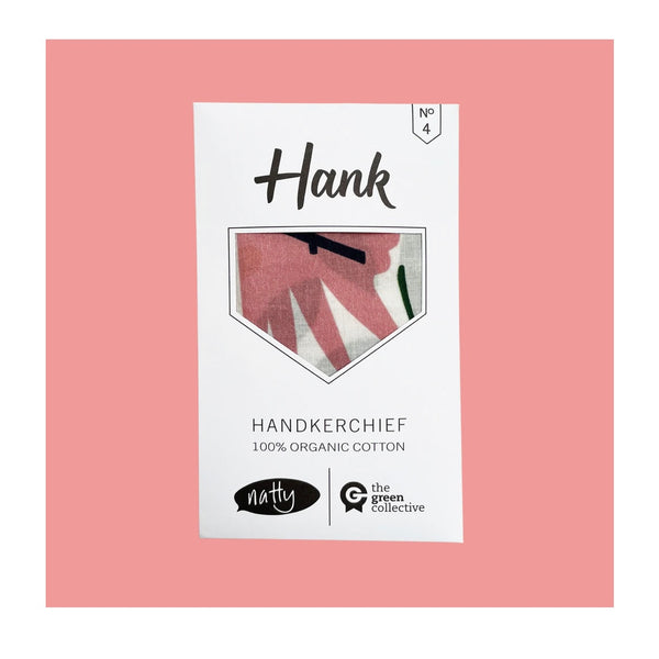 Hank - 4. Arohanui by Natty - Organic Cotton Handkerchief