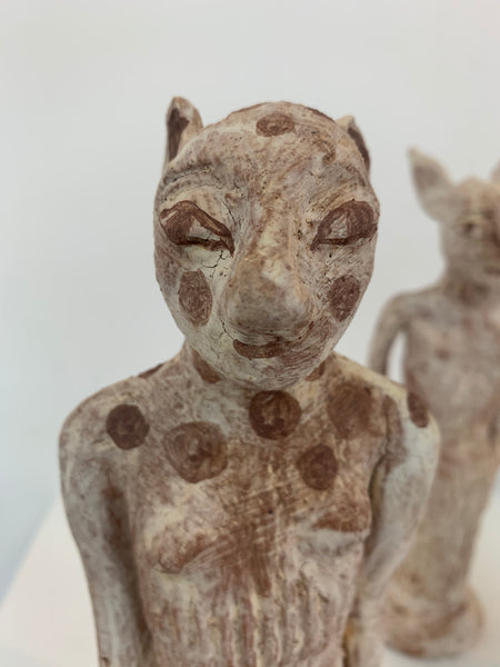 Spotty Jaguar Ceramic Figure