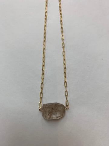 Rutilated Quartz Necklace