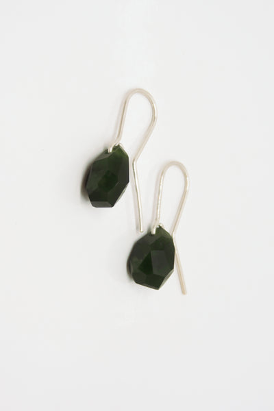 Facetted Rock Earrings