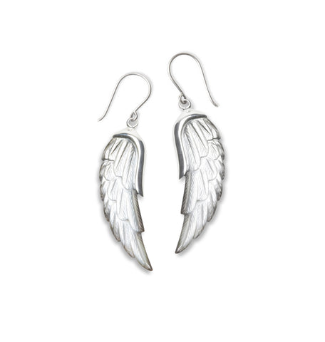 Mother of Pearl Wing Earrings