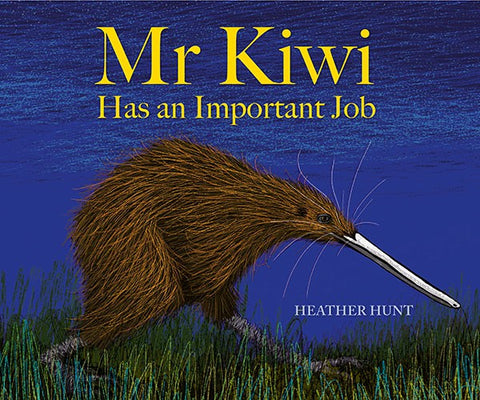 Mr Kiwi has an Important Job