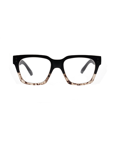 Daily Eyewear - 10am Black/Grey Tort Reading Glasses