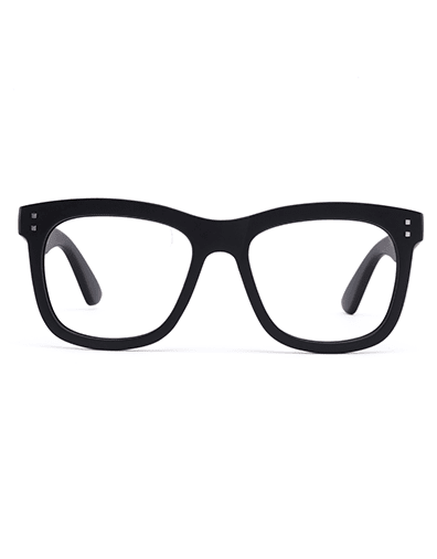Daily Eyewear - 11am Black Reading Glasses
