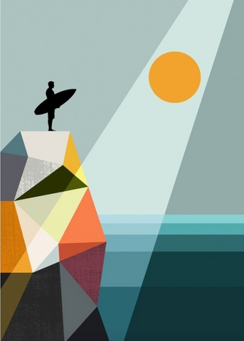 Surfer Card