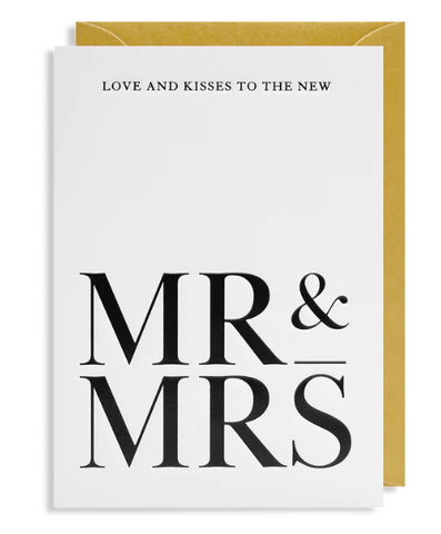 Love and Kisses to the New Mr & Mrs