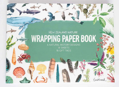 NZ Nature Wrapping Paper Book