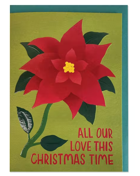 All Our Love This Christmas Time Card