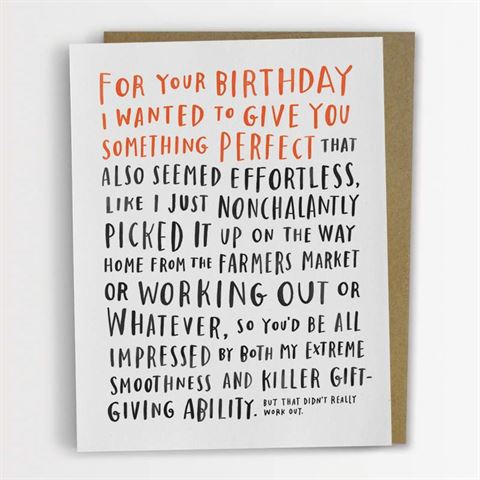 Awkward Birthday